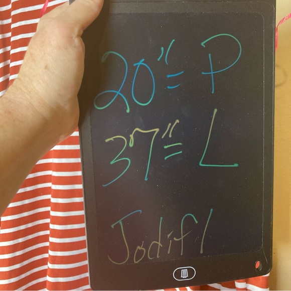 NWT Jodifl Tunic Dress Stripes Rust & White Size  M - Picture 9 of 9